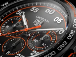 Carrera Chronograph x Porsche Orange Racing^TAG Heuer Sale