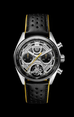 Carrera Chronograph Tourbillon x Porsche Panamericana^TAG Heuer New